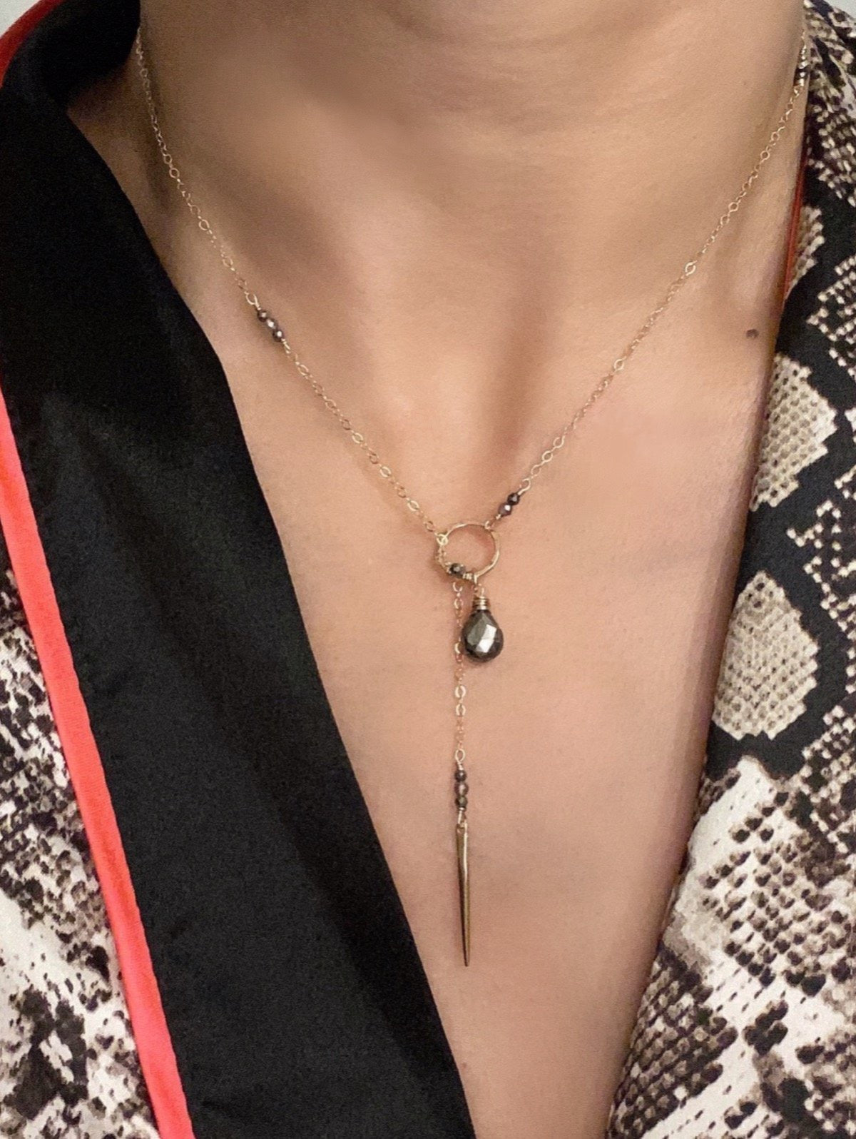 Sweet Stone N’ Spike Lariat