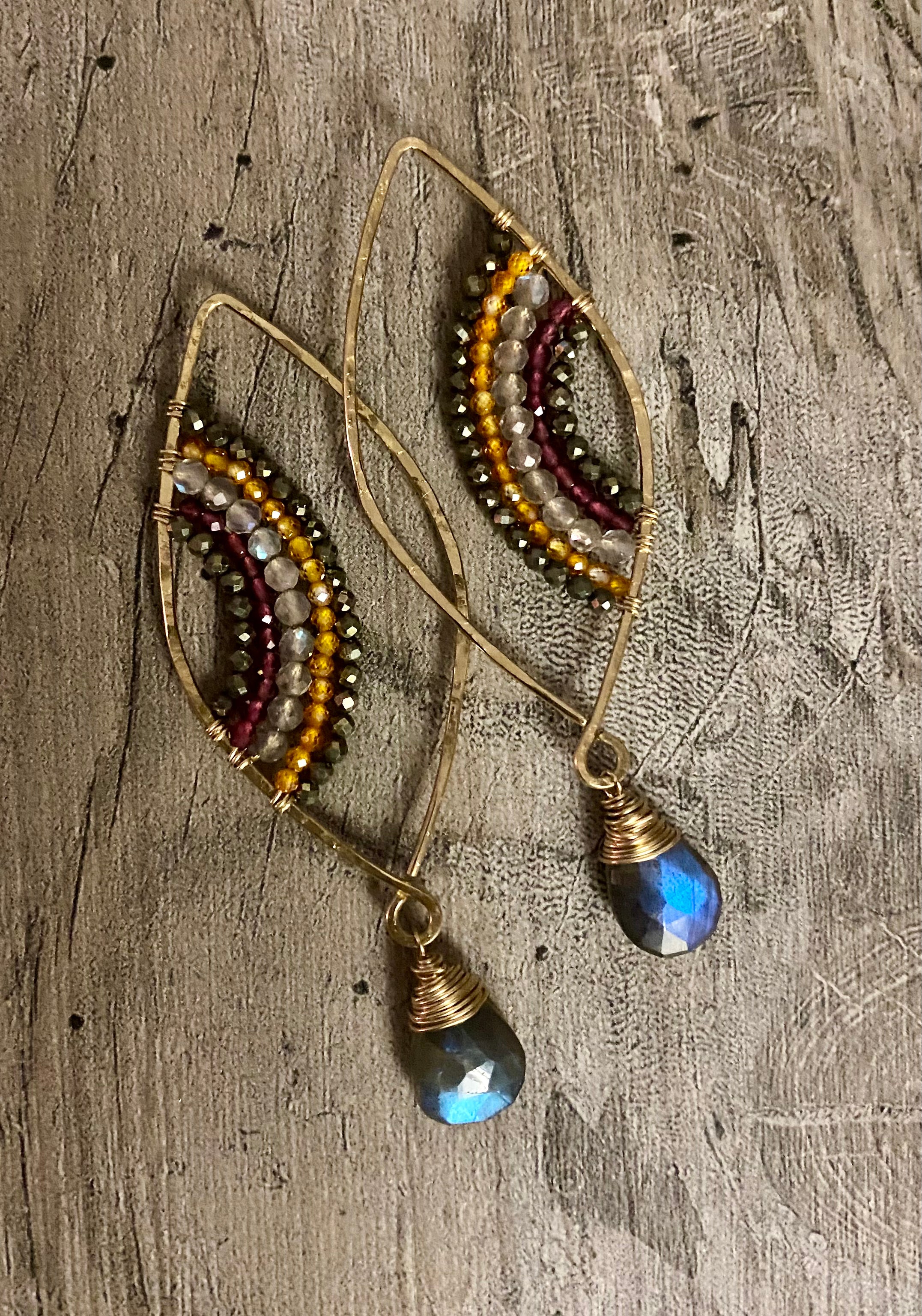 Moroccan Princess Clothespin Earrings