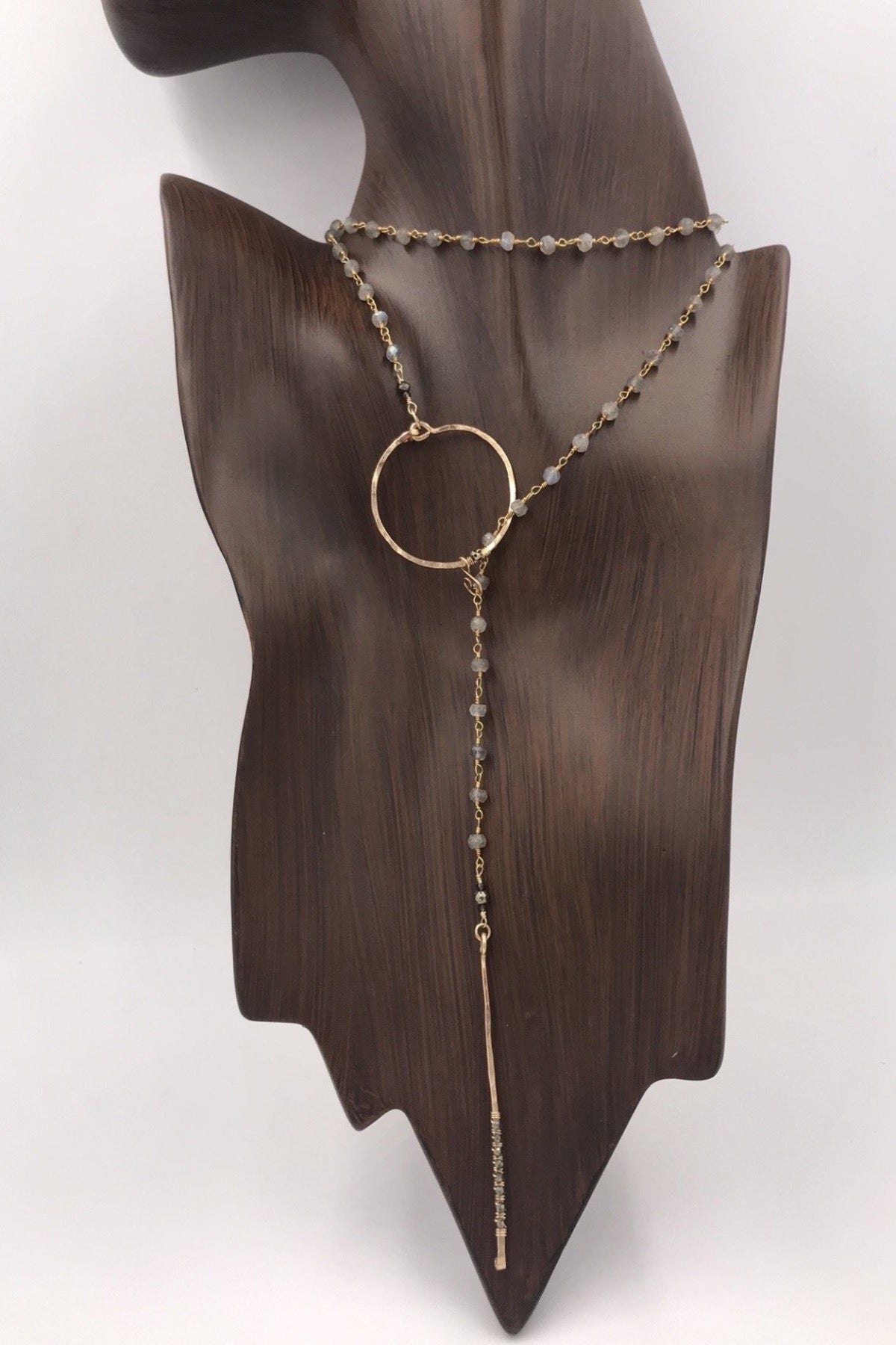 Loop and Linger Lariat Necklace