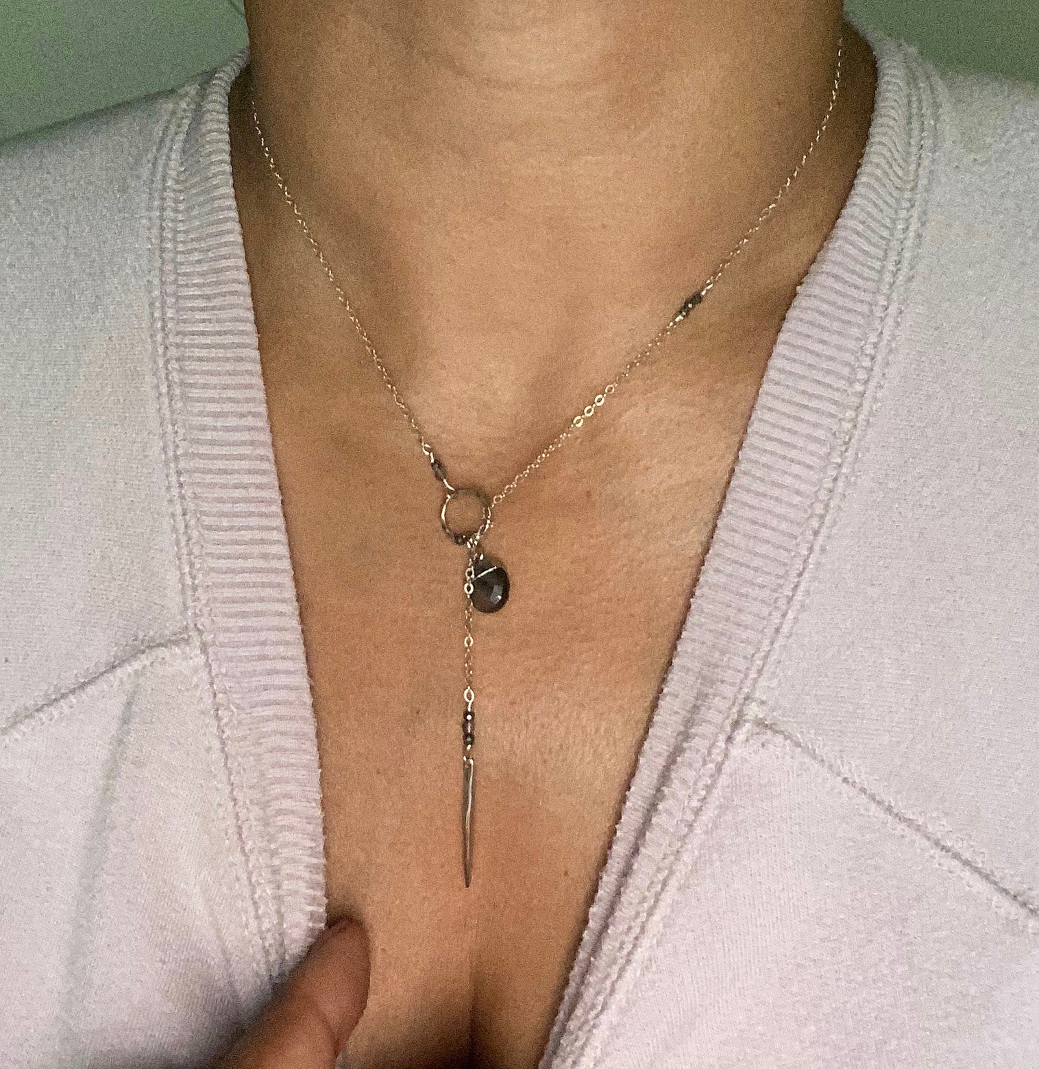 Sweet Stone N’ Spike Lariat