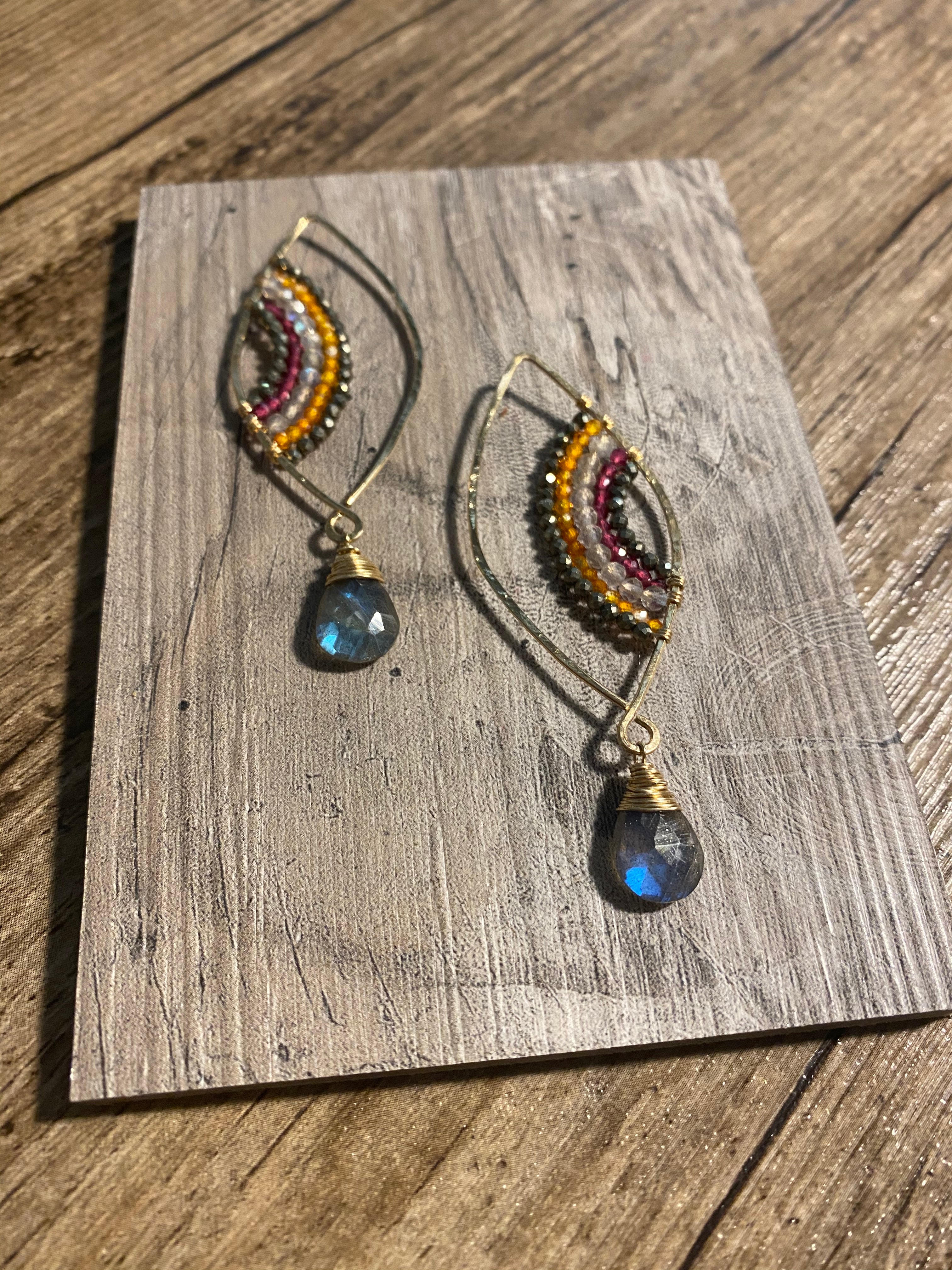 Moroccan Princess Clothespin Earrings