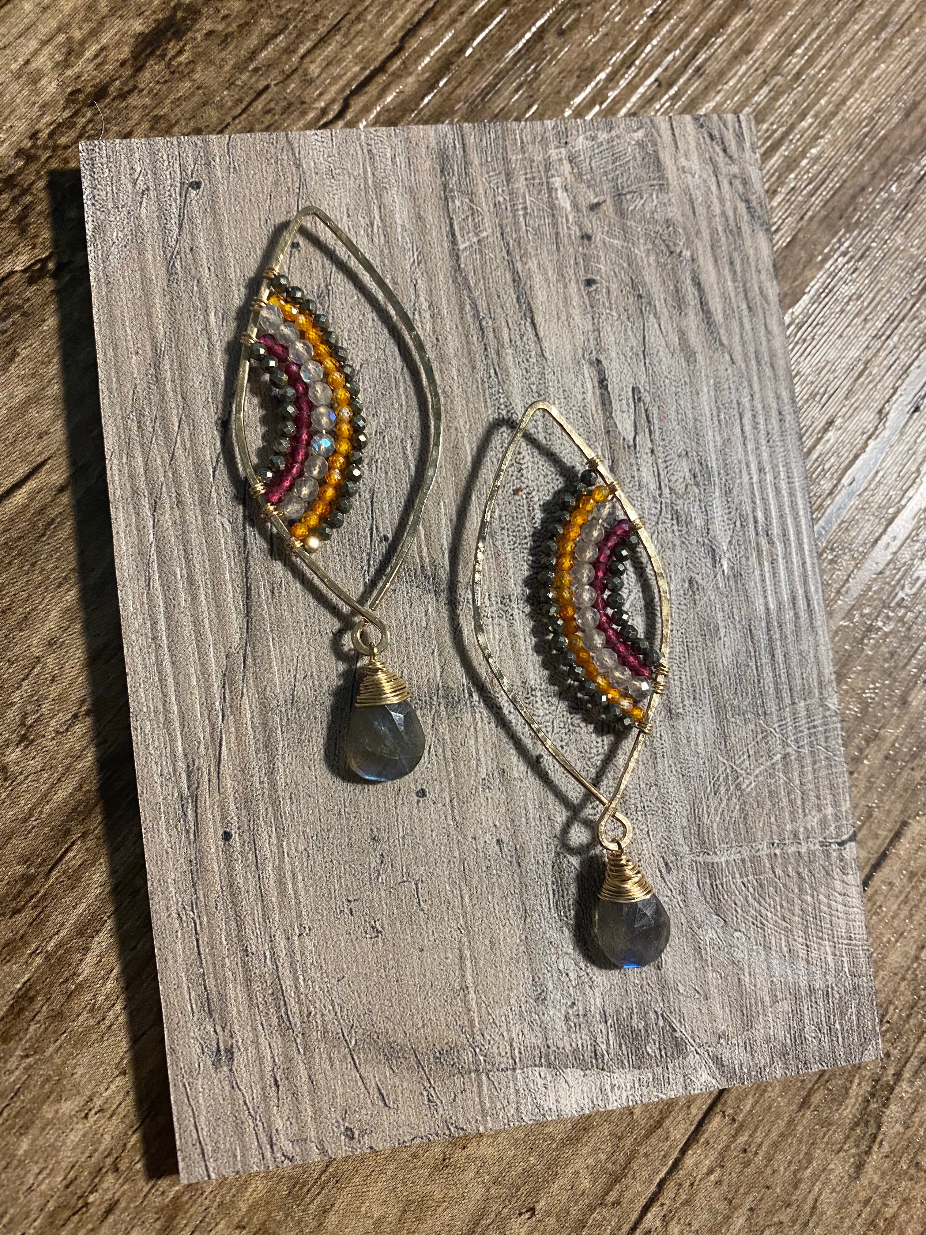 Moroccan Princess Clothespin Earrings