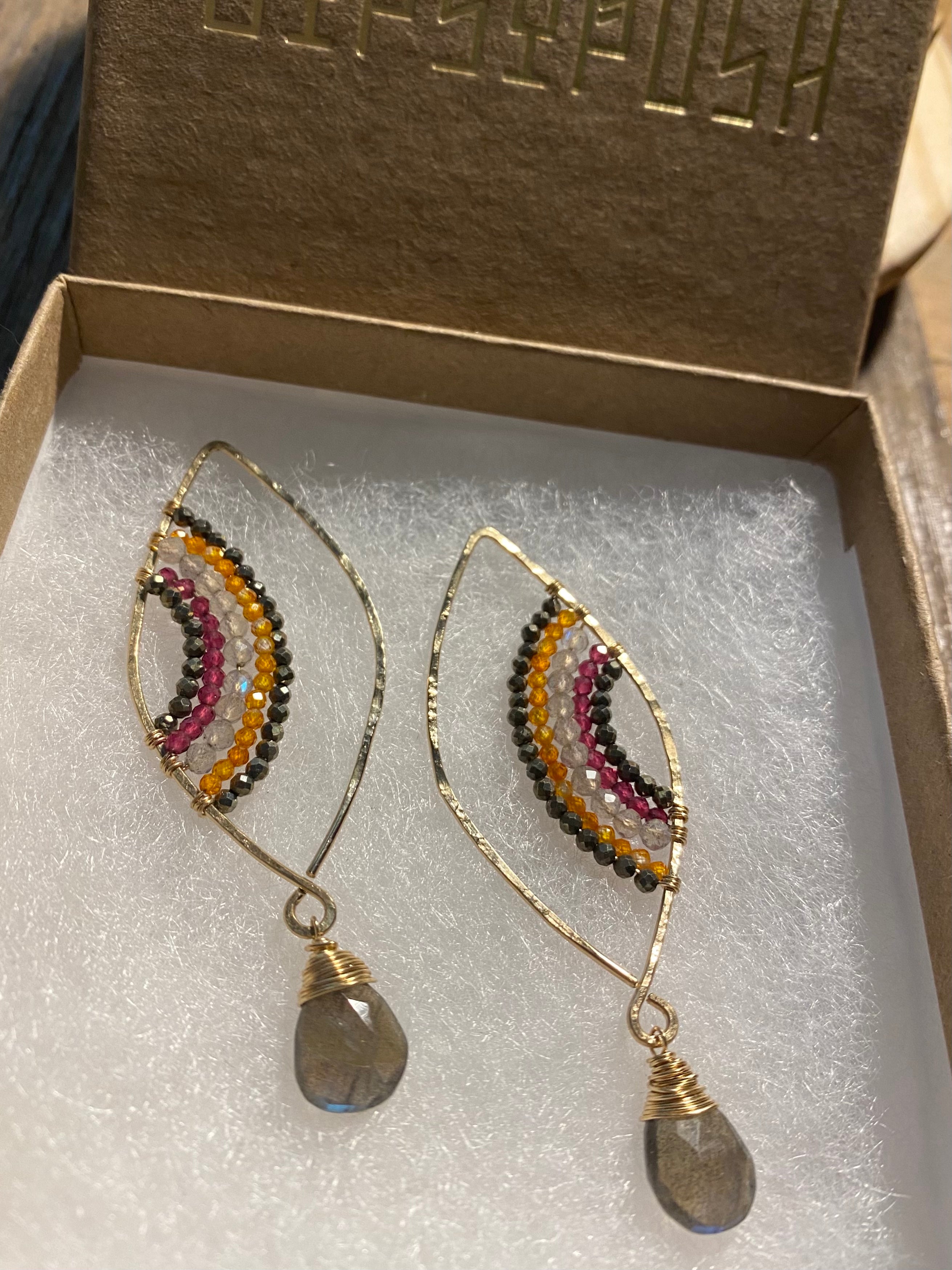 Moroccan Princess Clothespin Earrings