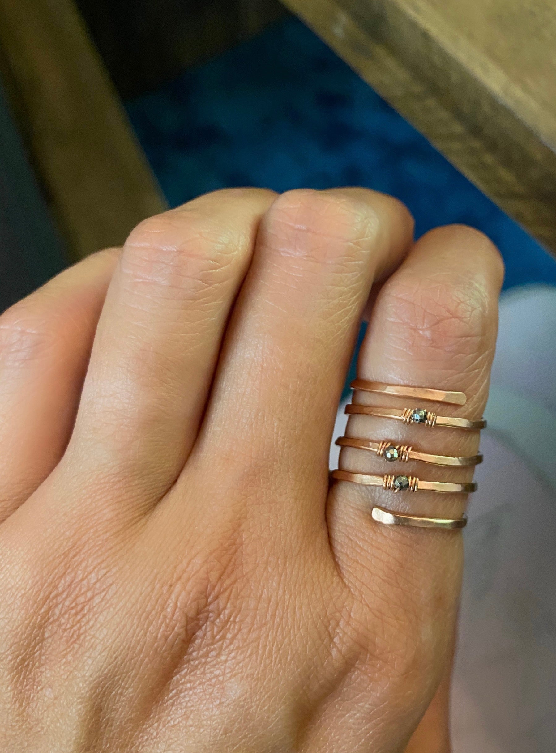 Cluster Bling Wrap Ring