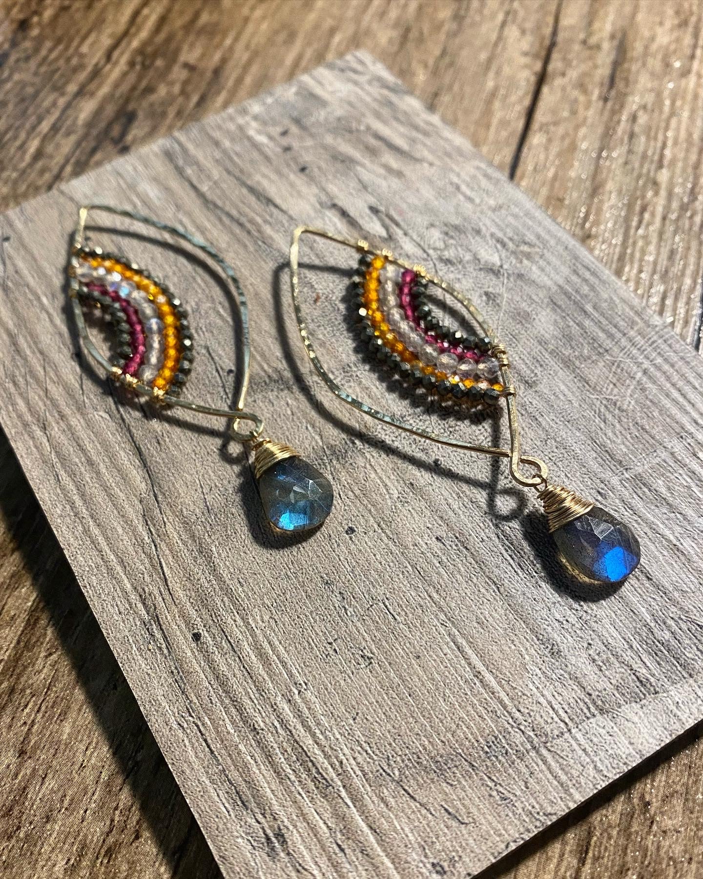 Moroccan Princess Clothespin Earrings