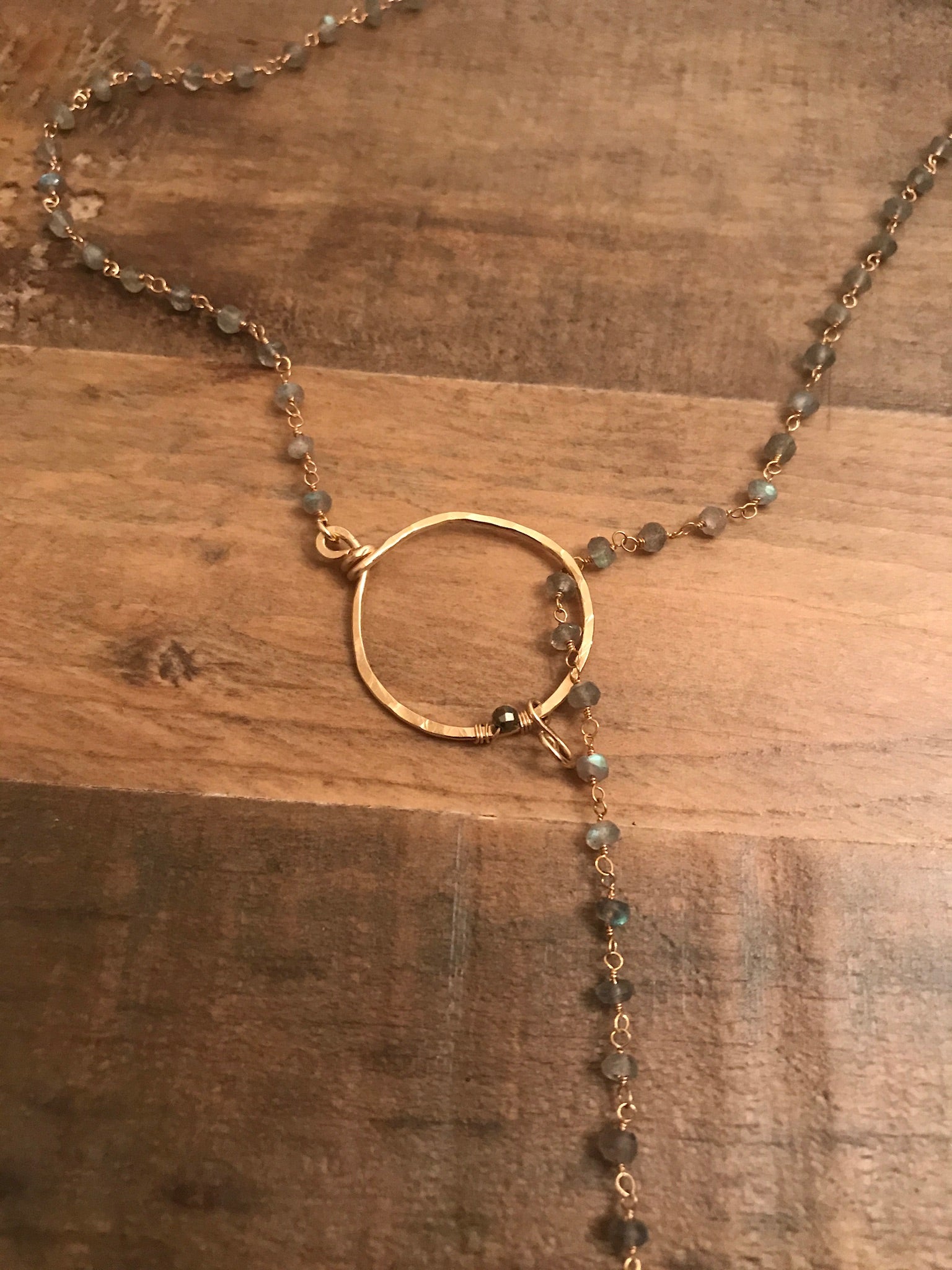 Loop and Linger Lariat Necklace
