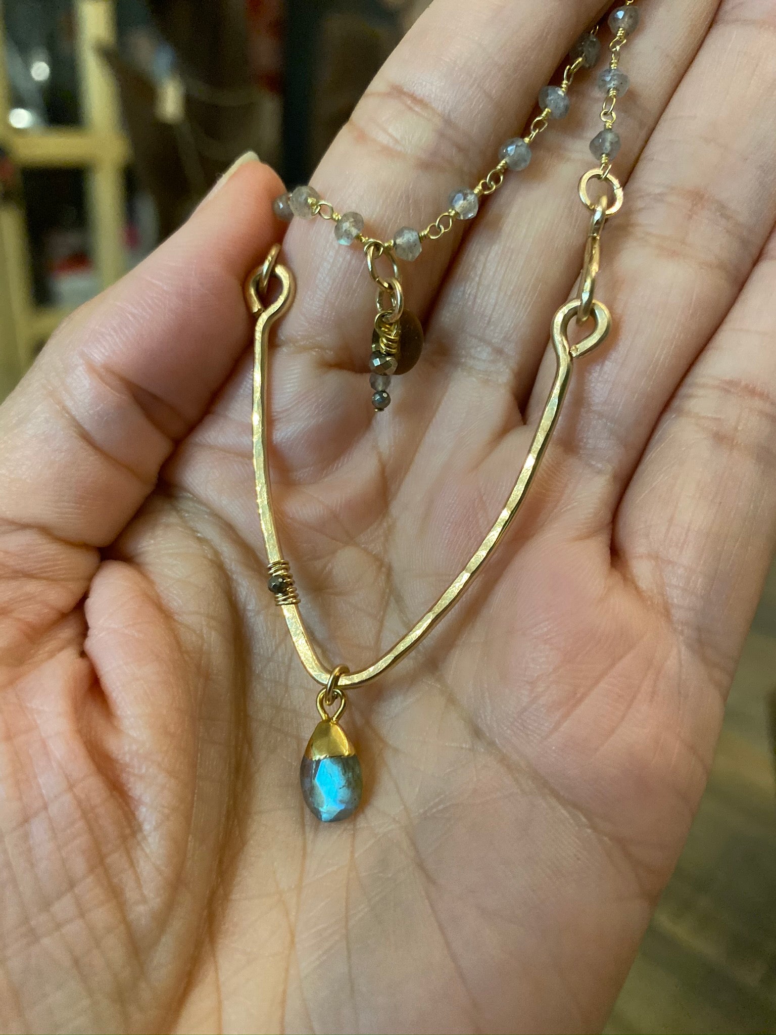Wishbone Convertible Necklace