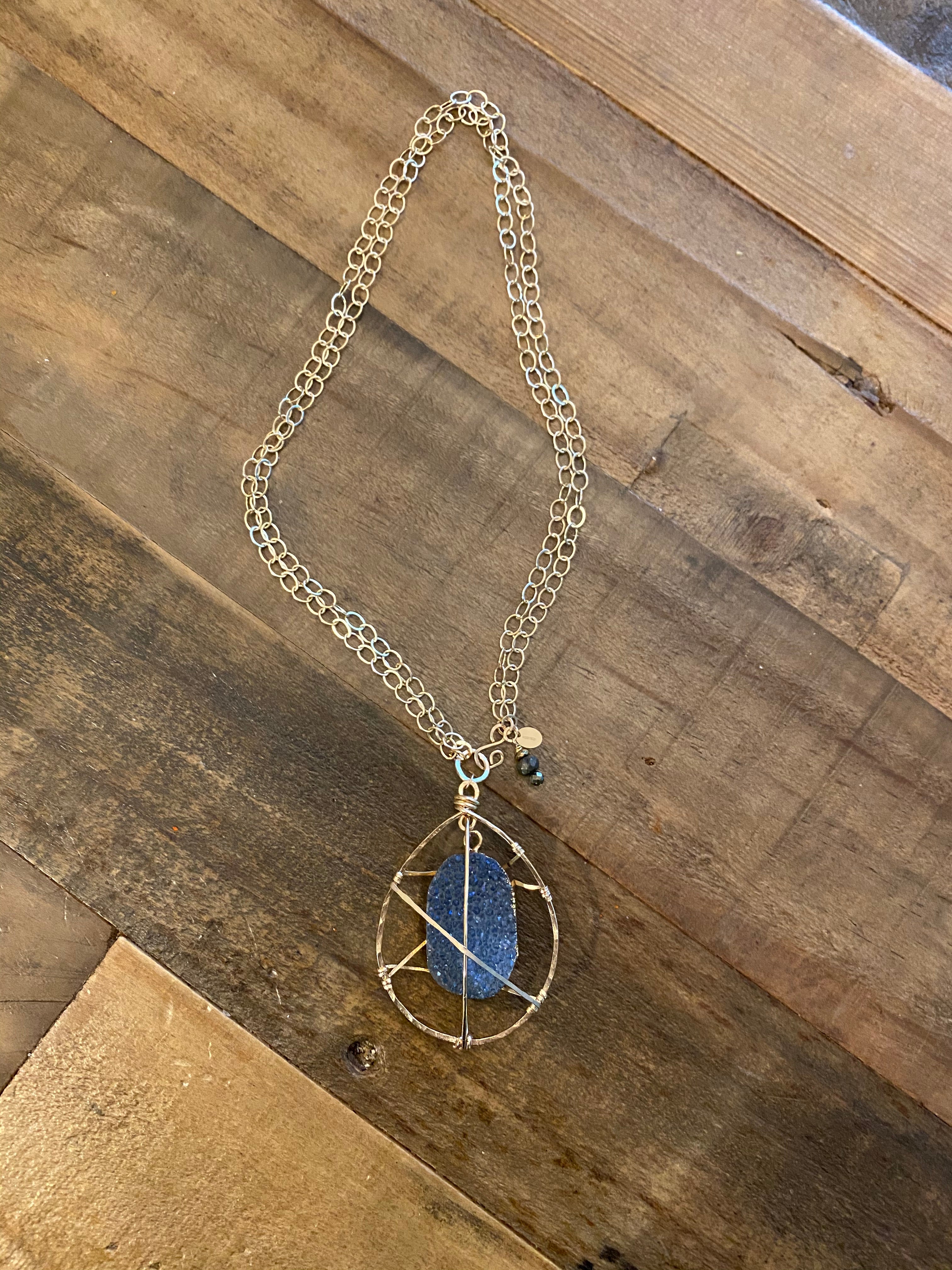 The Original 'Caged Druzy' Necklace