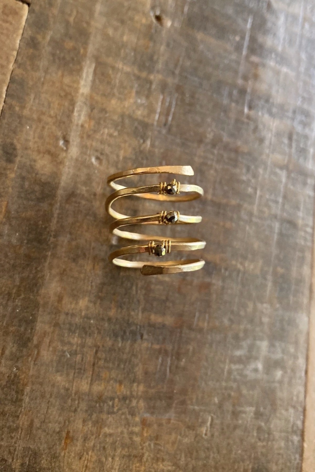 Cluster Bling Wrap Ring