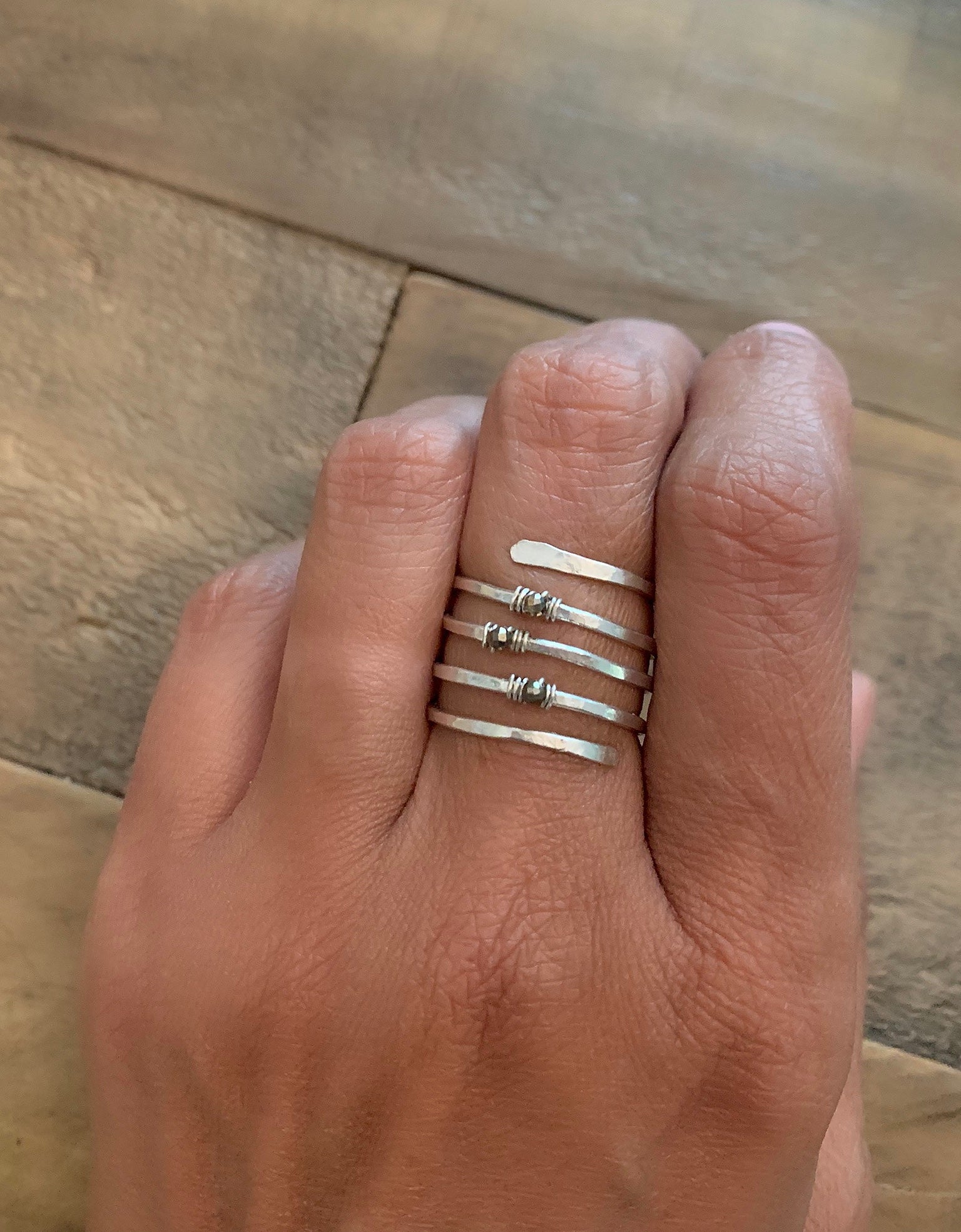 Cluster Bling Wrap Ring