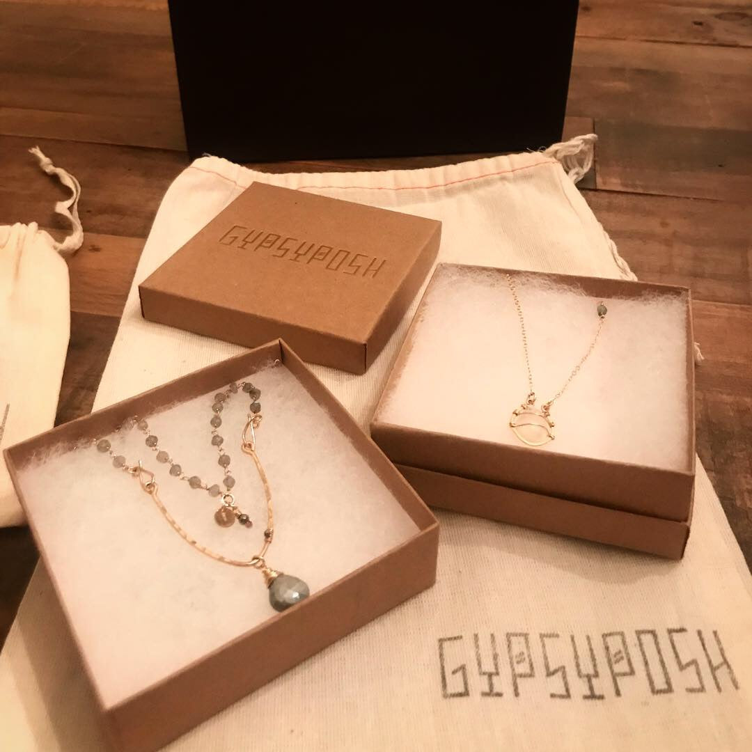 Caged Pendant Necklace (Various)