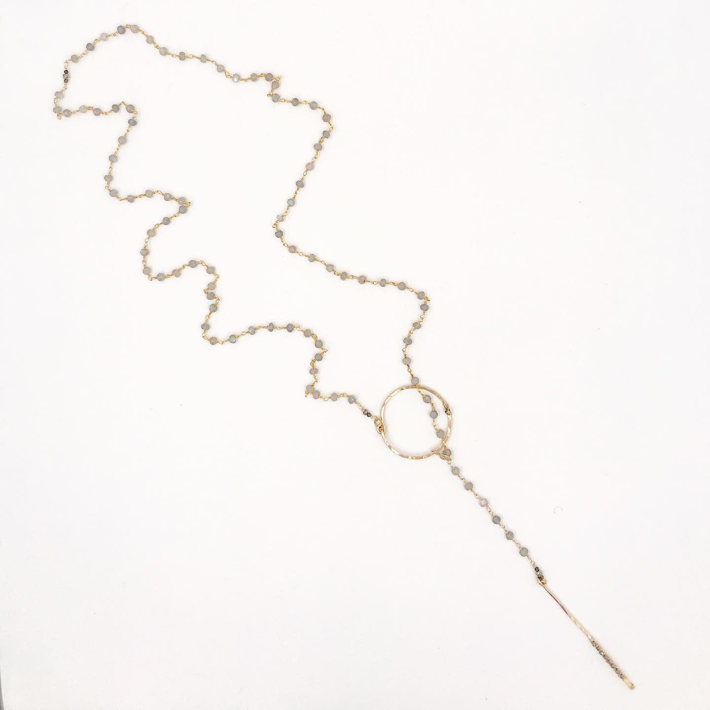 Loop and Linger Lariat Necklace