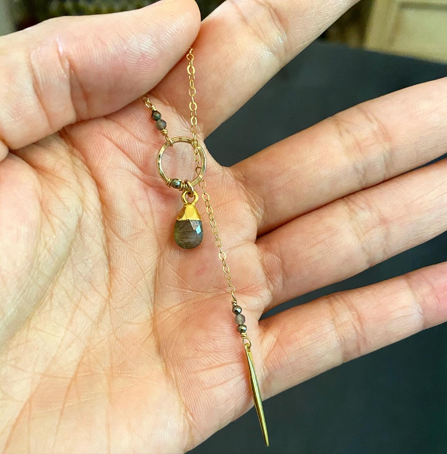 Sweet Stone N’ Spike Lariat