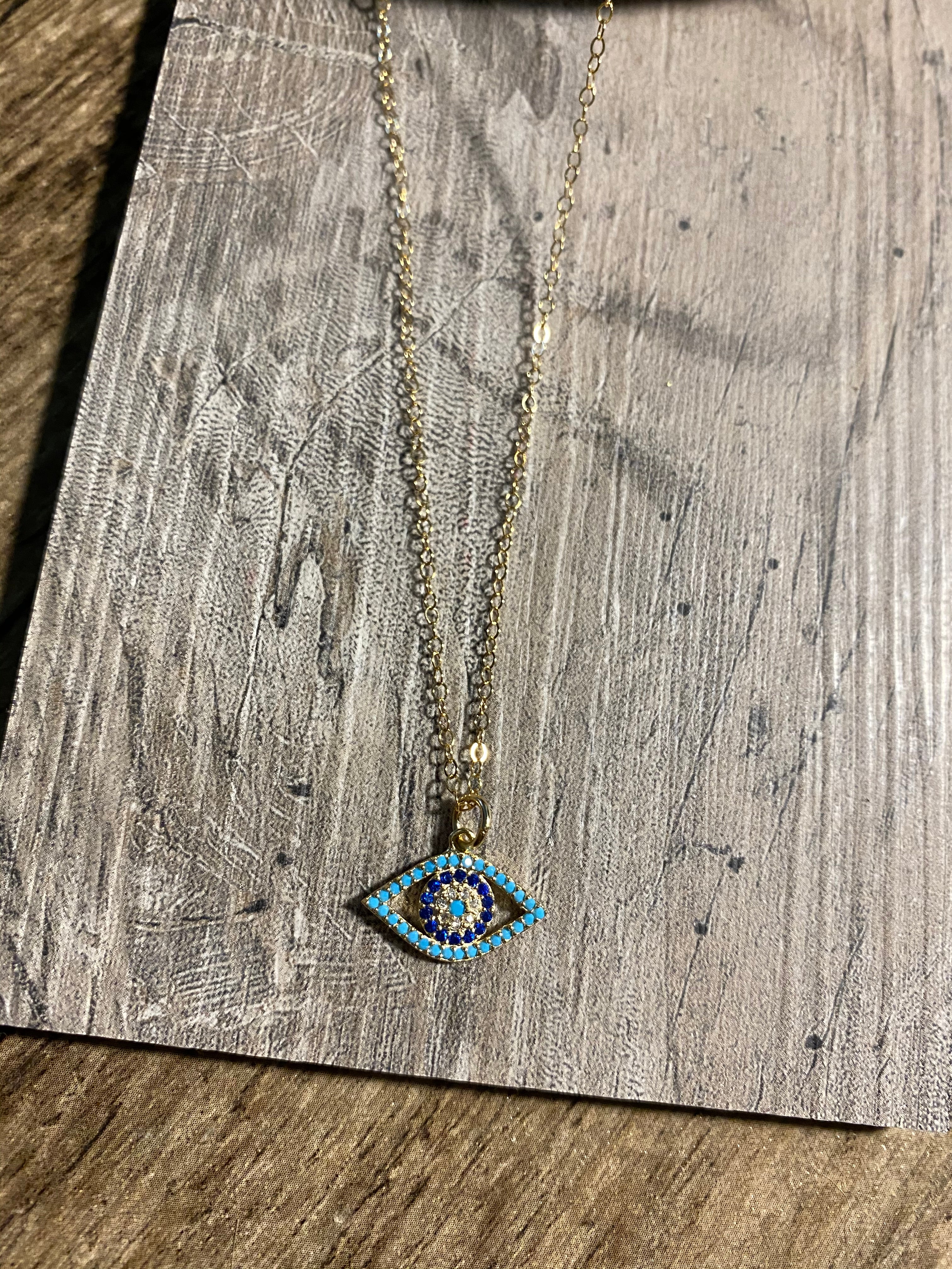 Elegant Eye Necklace