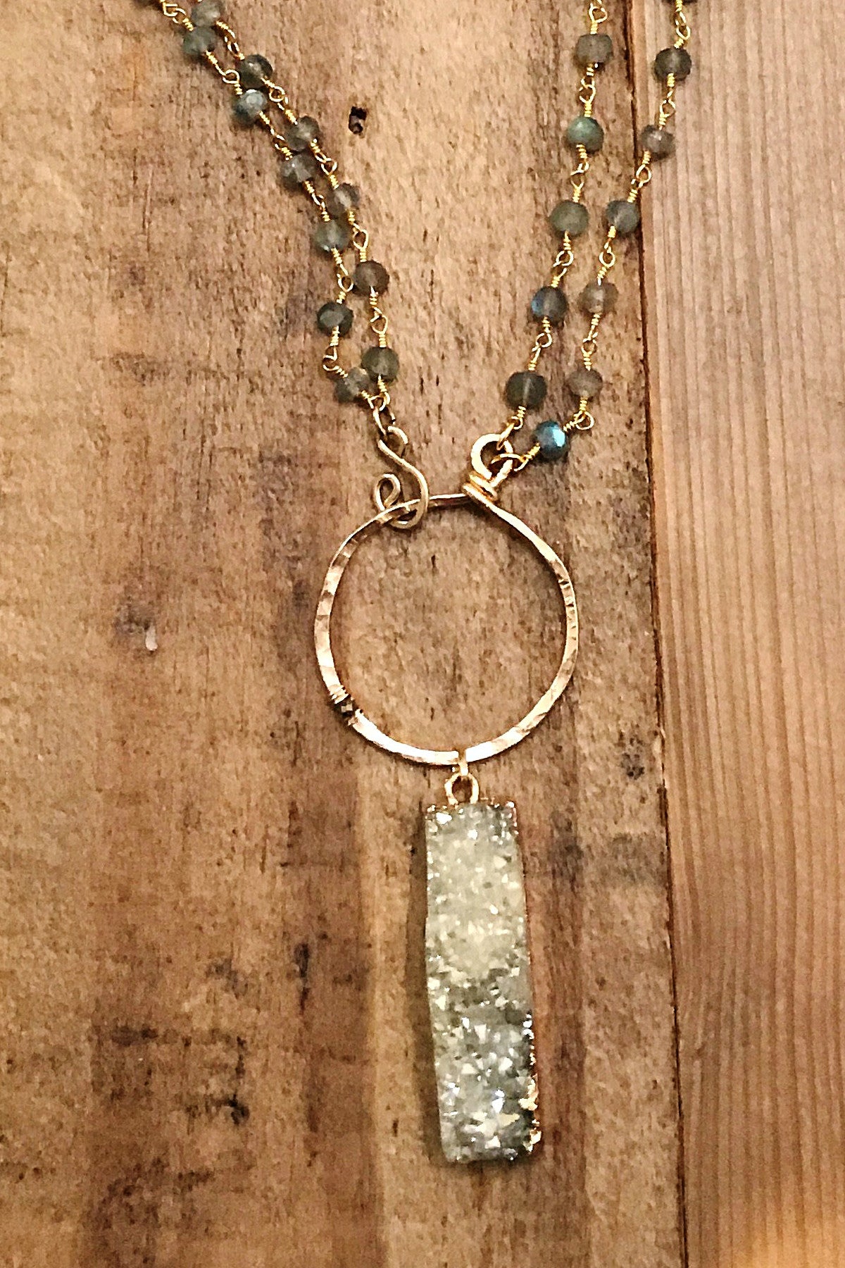 Mystic Shimmer Bar Convertible Necklace