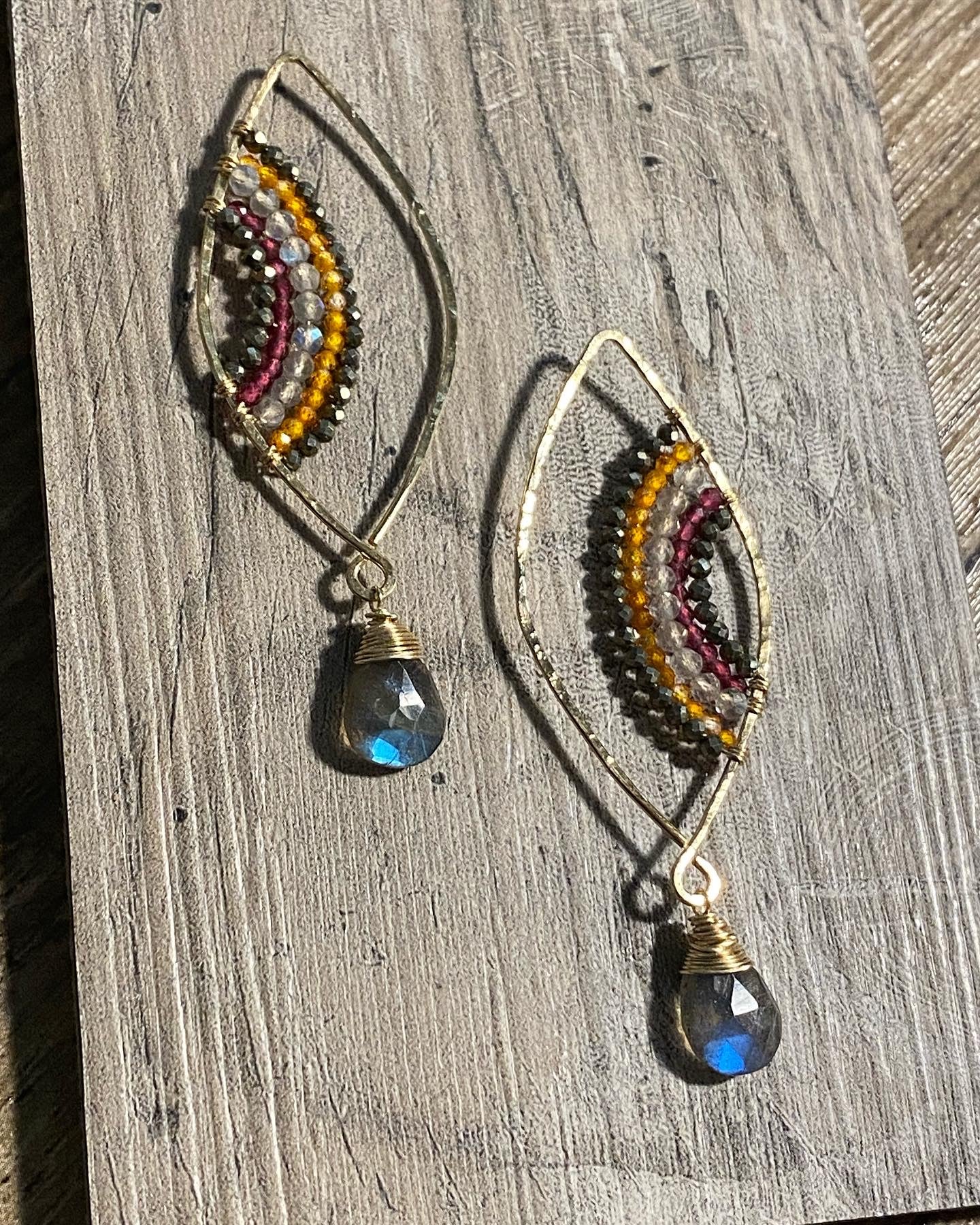 Moroccan Princess Clothespin Earrings