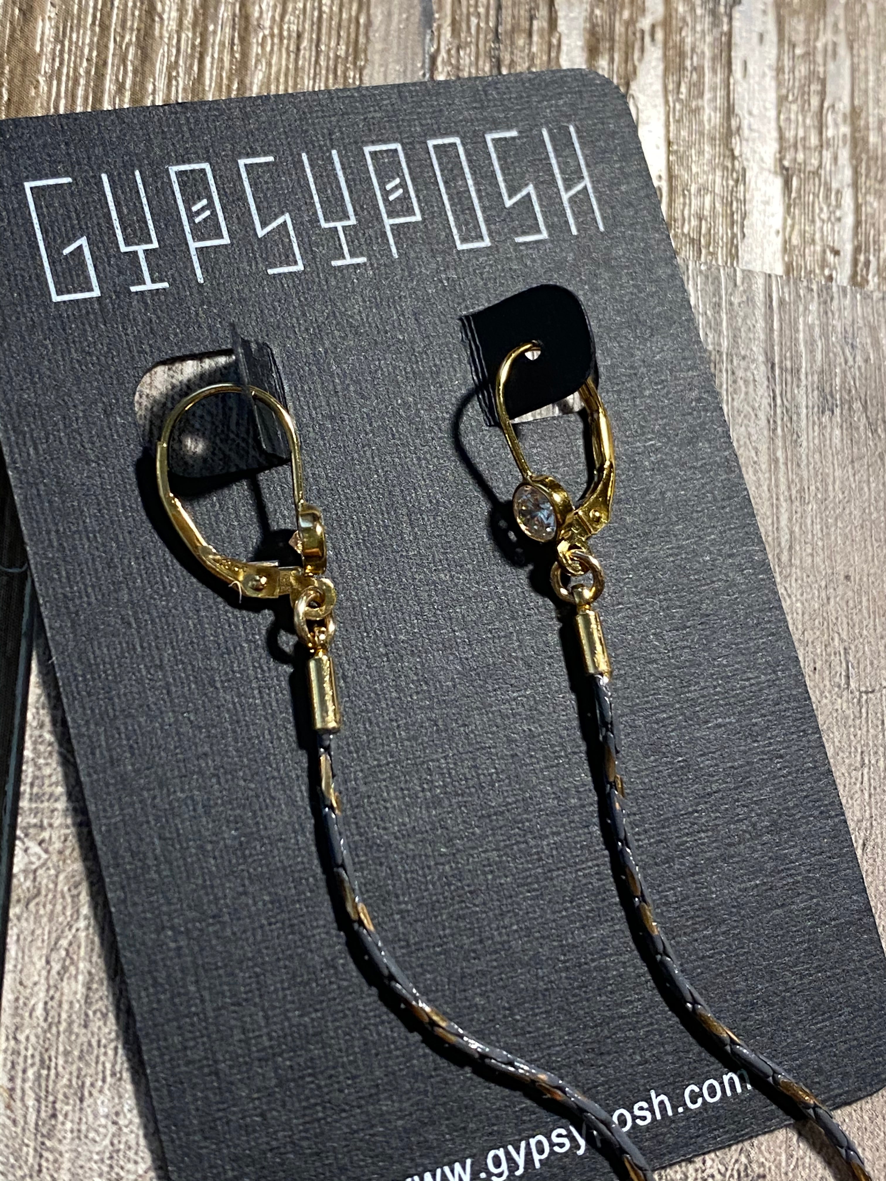 Sweet Steel n’ Spike Drop Earrings