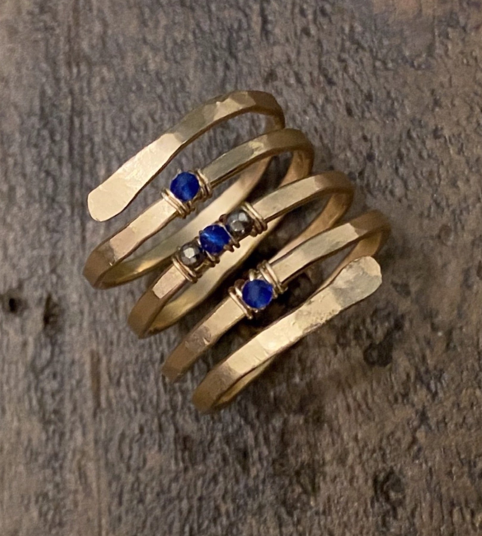 Cluster Bling Wrap Ring