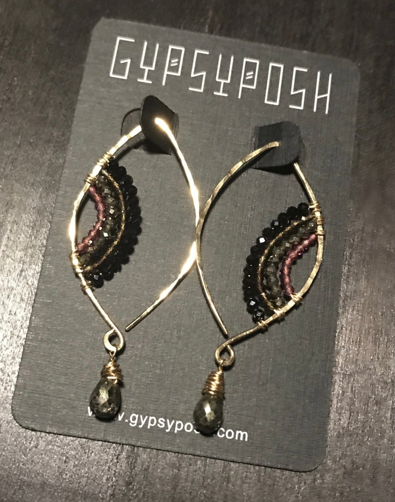 Moroccan Princess Clothespin Earrings