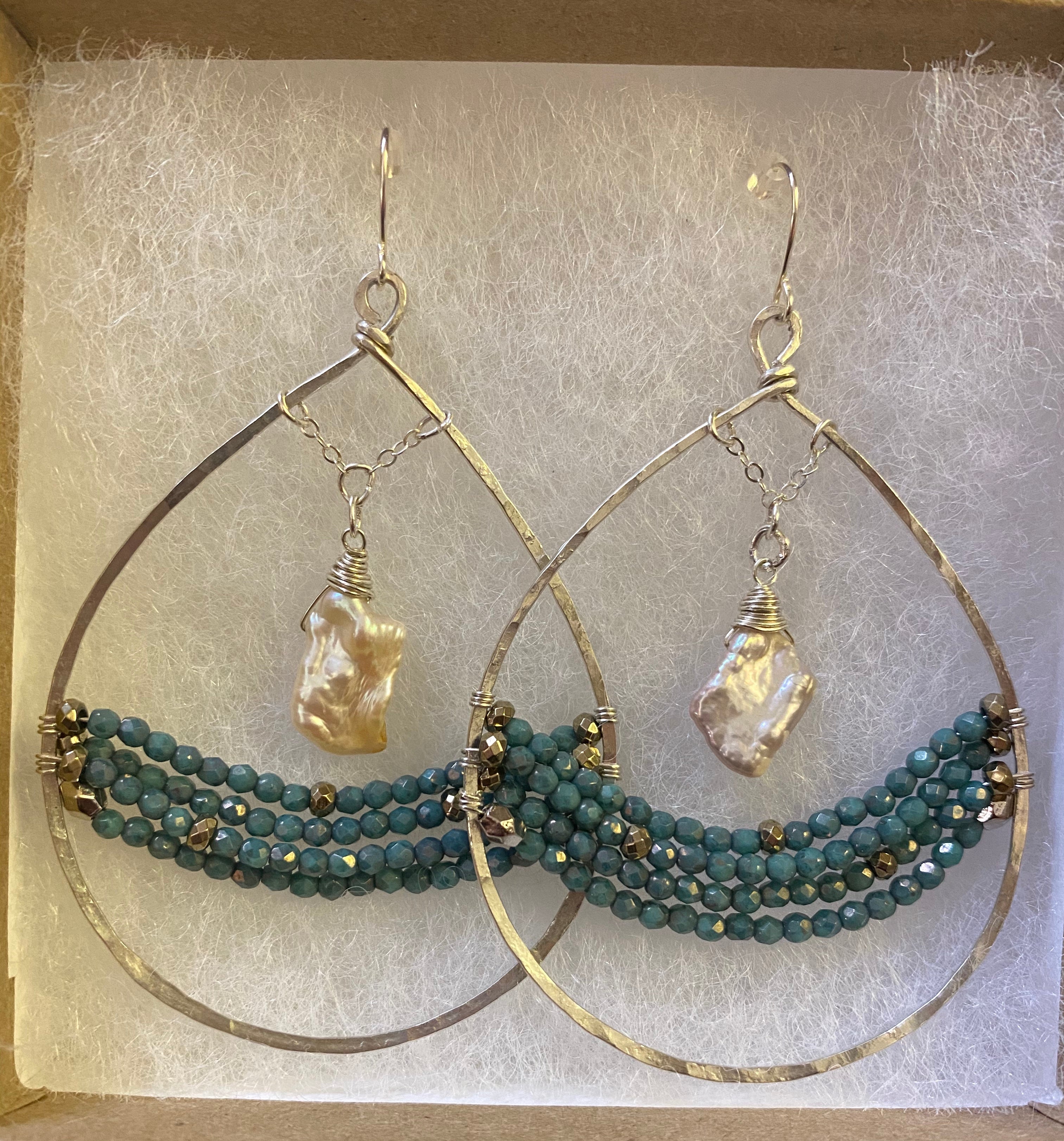 Moons Over My Ocean Hoops