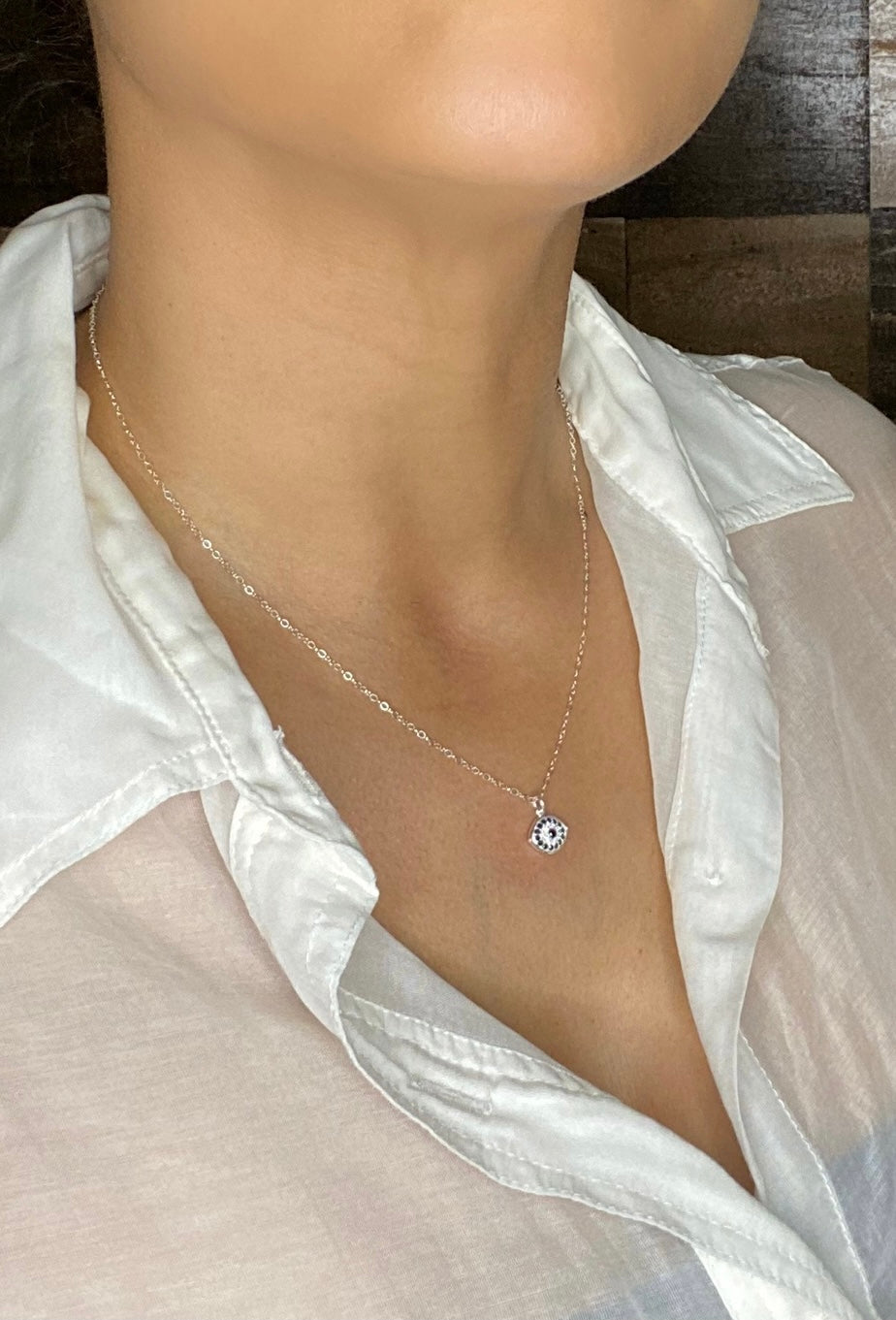 Eye of Spinel Necklace