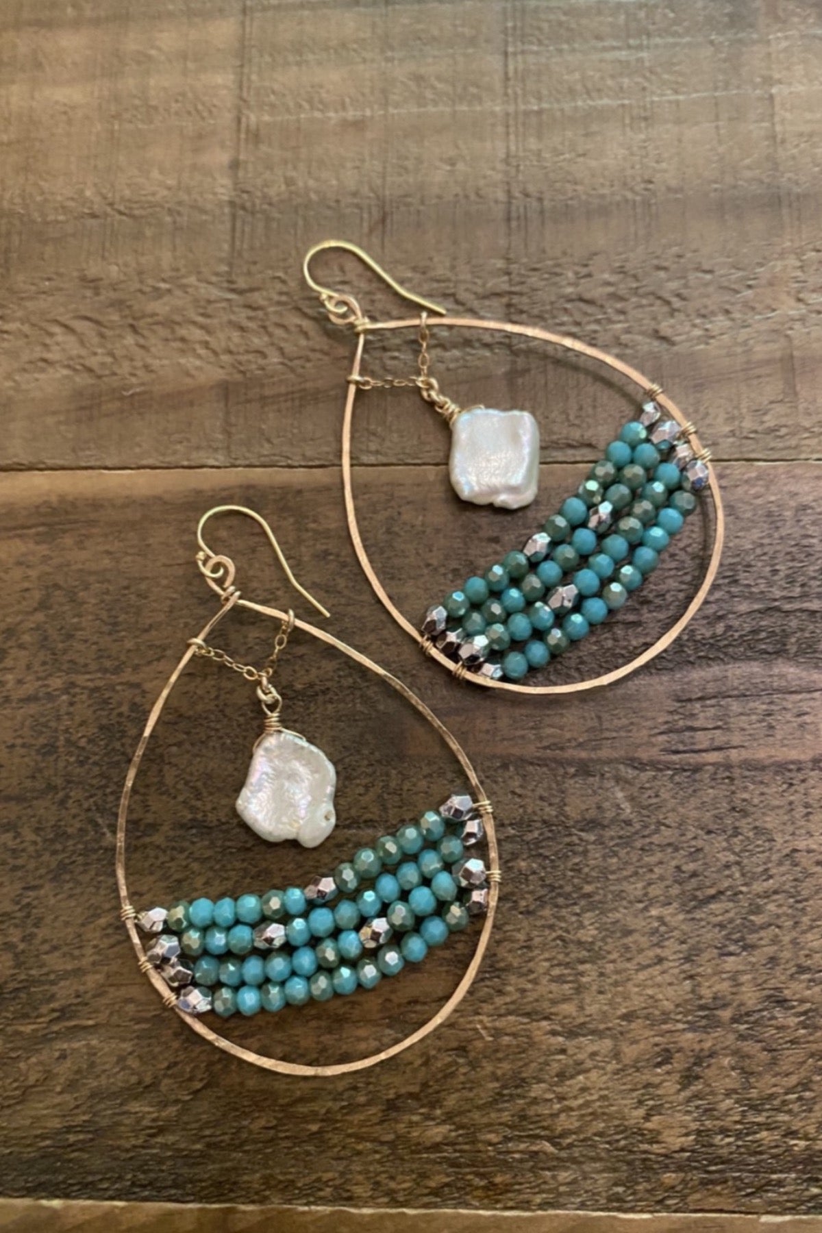 Moons Over My Ocean Hoops