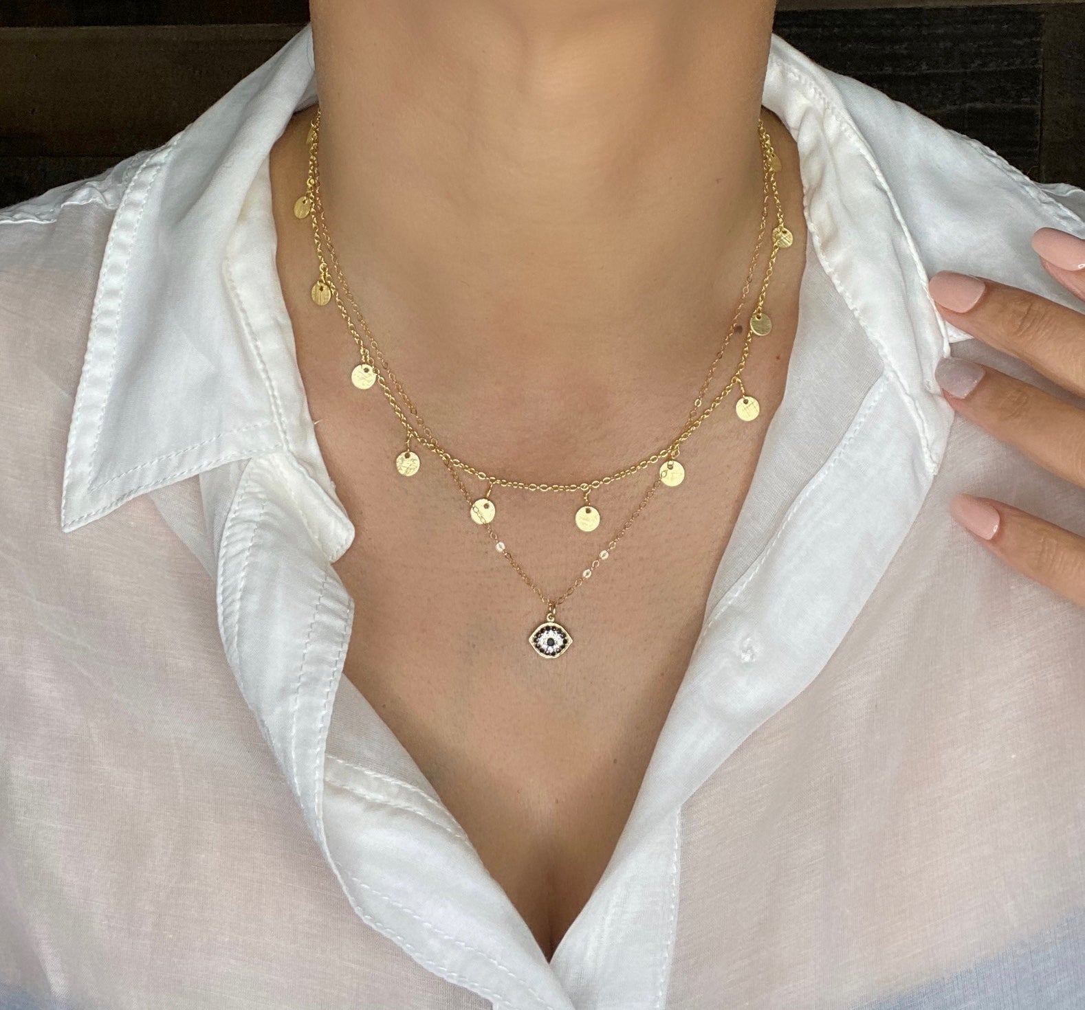 Charm & Dangle Necklace