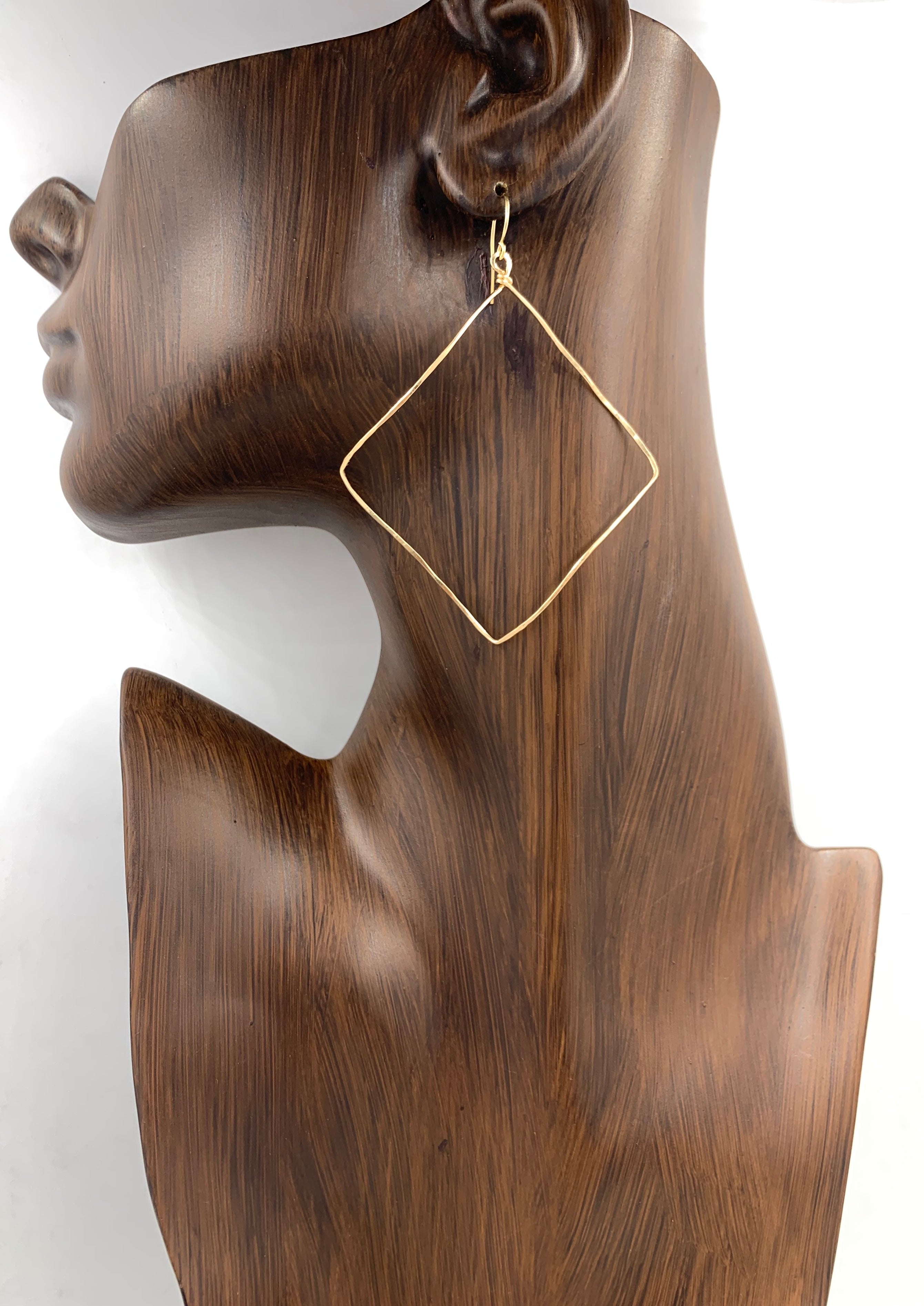 Dancing Panels Geo Hoops