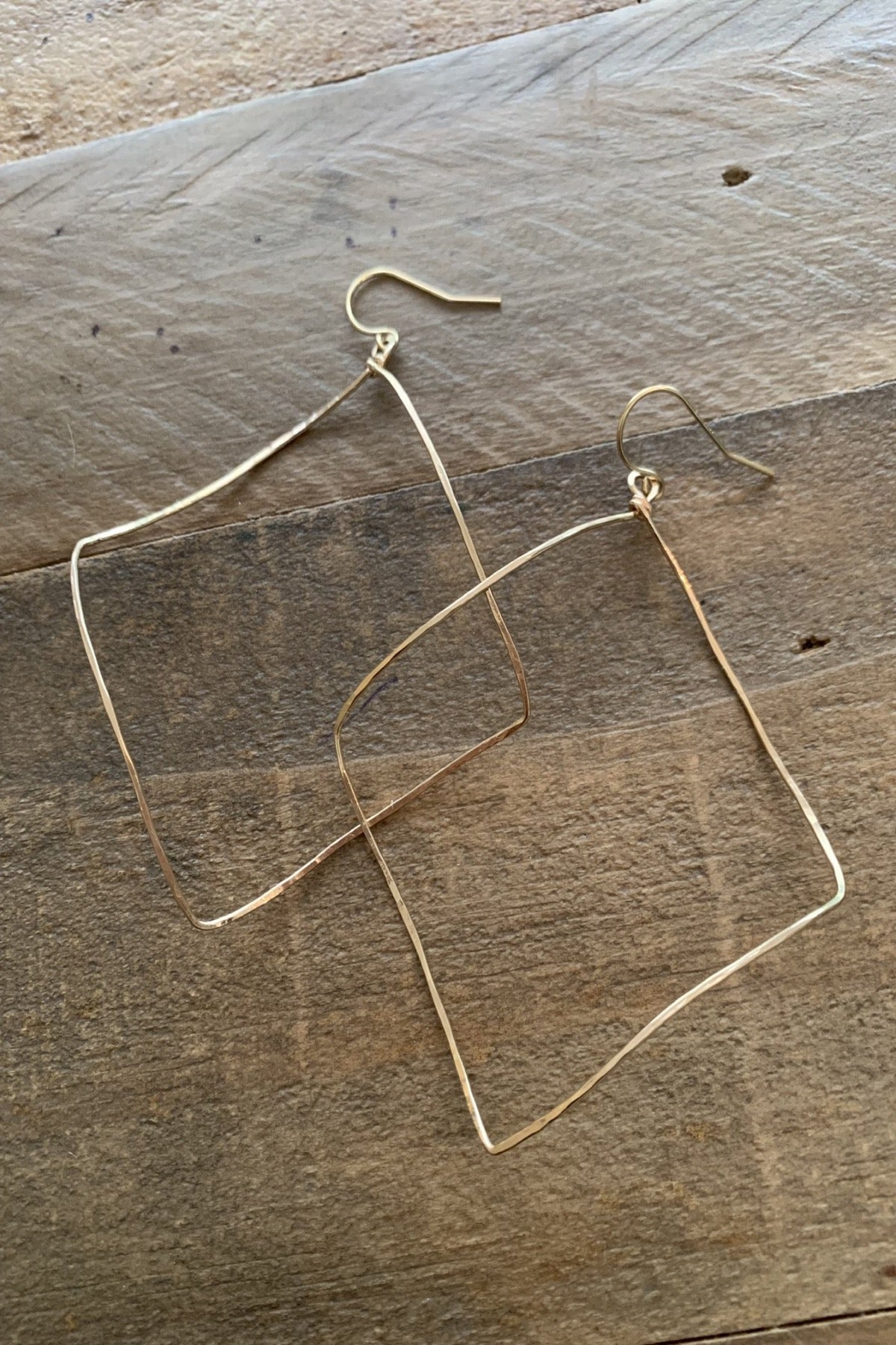 Dancing Panels Geo Hoops