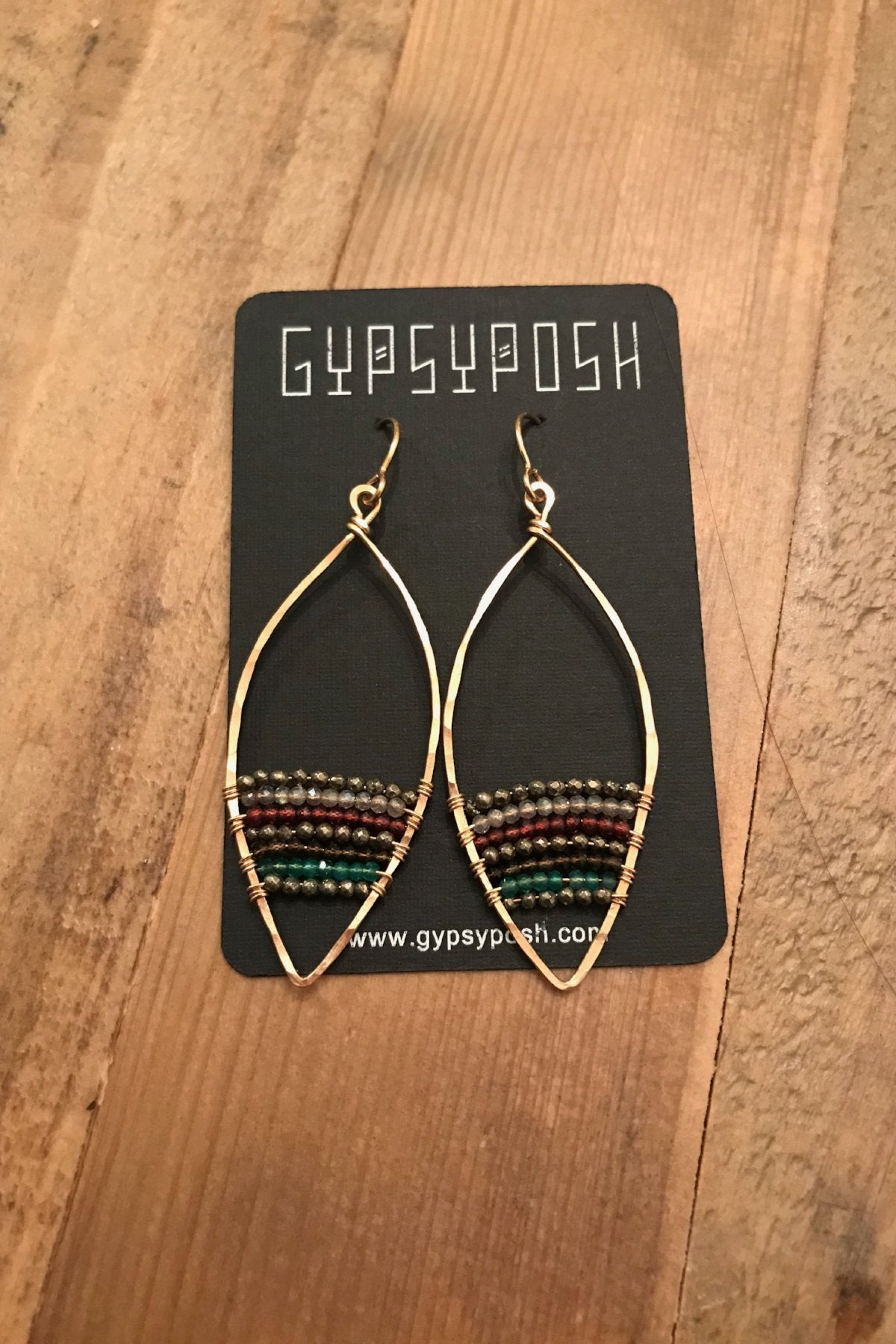 Nigerian Leaf Hoops