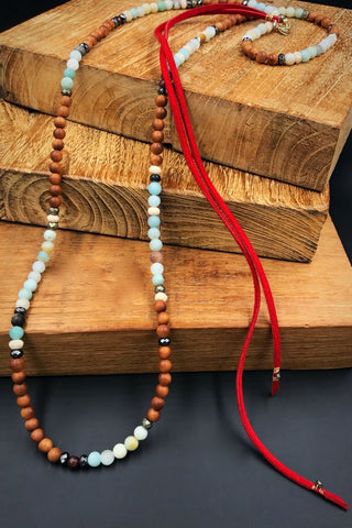 Scenic Woods n’ Turquoise NeckGarland
