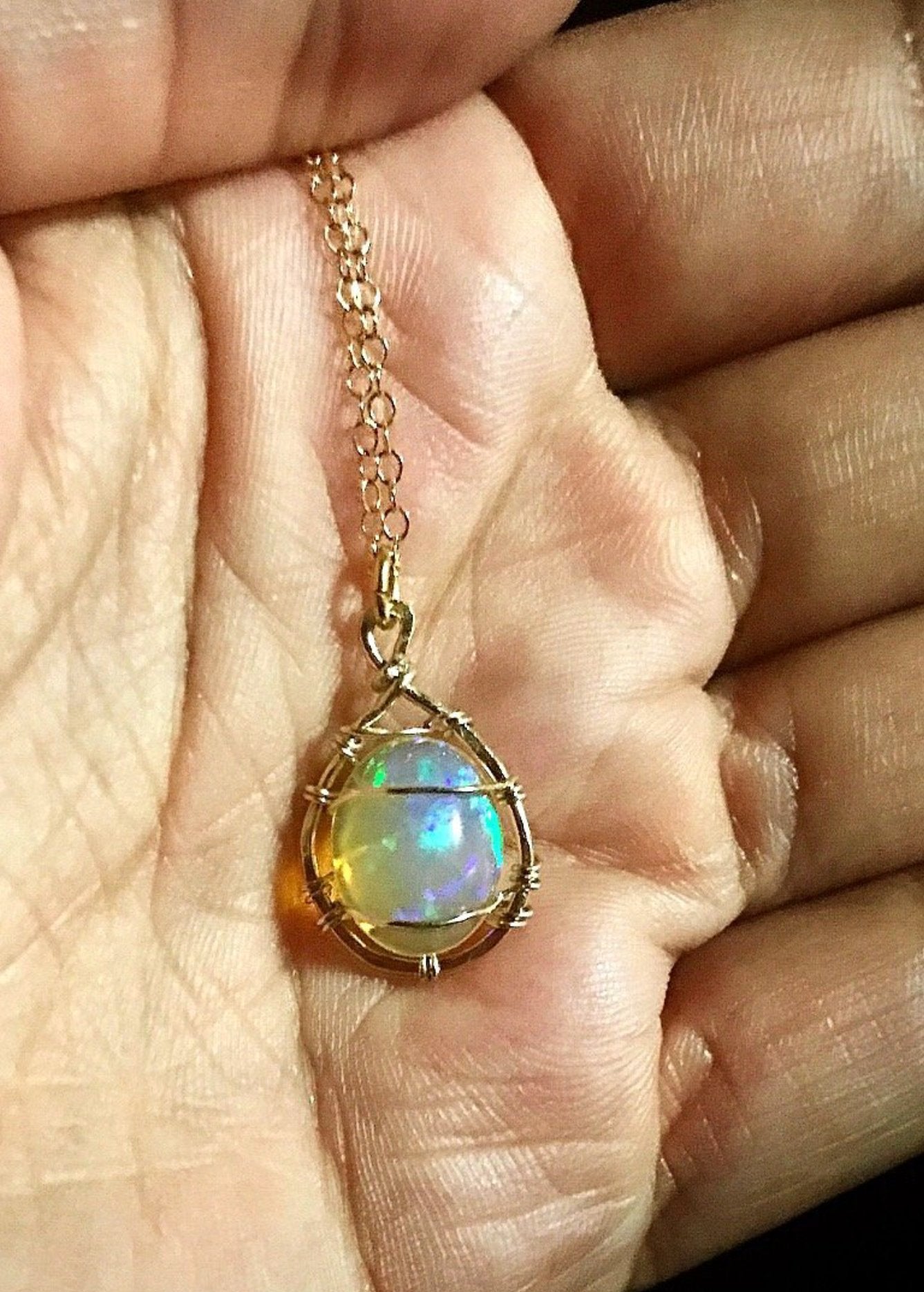 Caged Pendant Necklace (Various)
