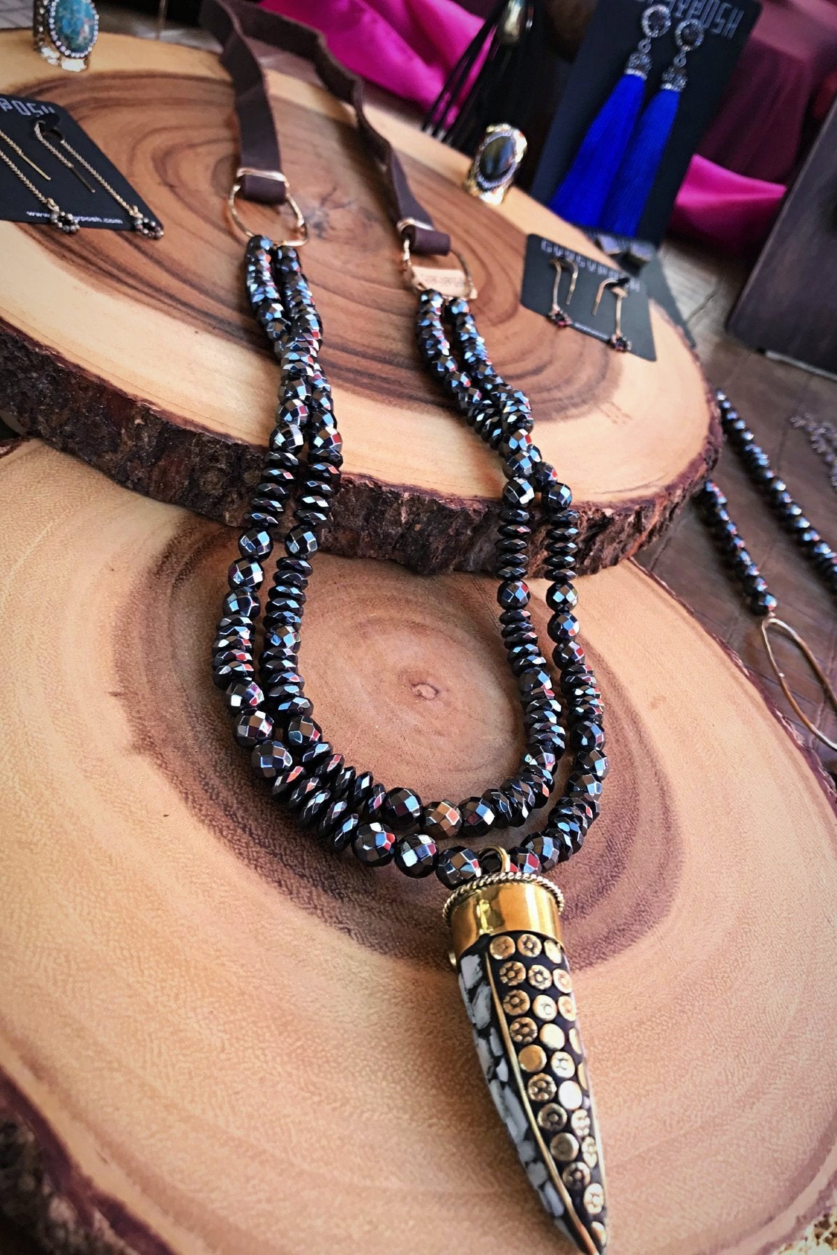 Horn on Harnessed Hematite ('H3')