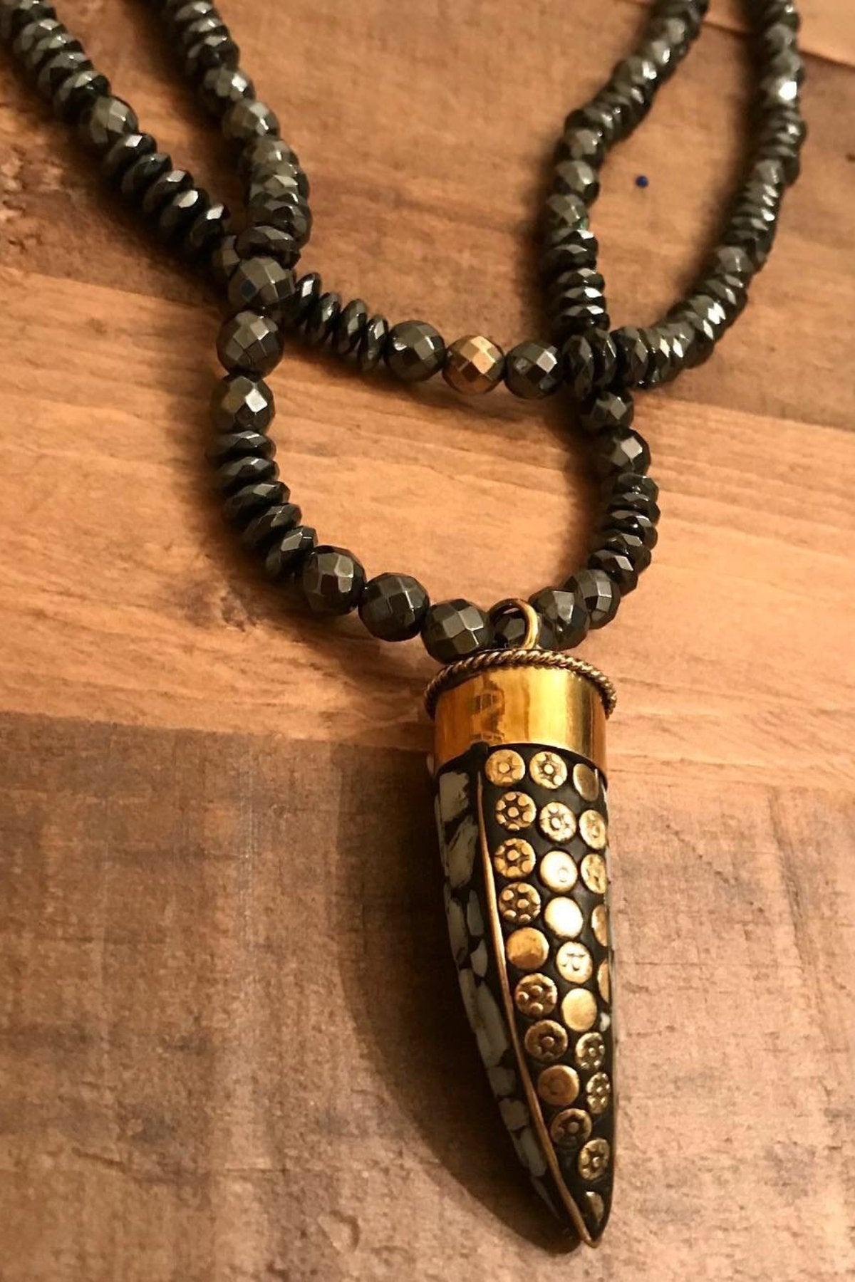 Horn on Harnessed Hematite ('H3')