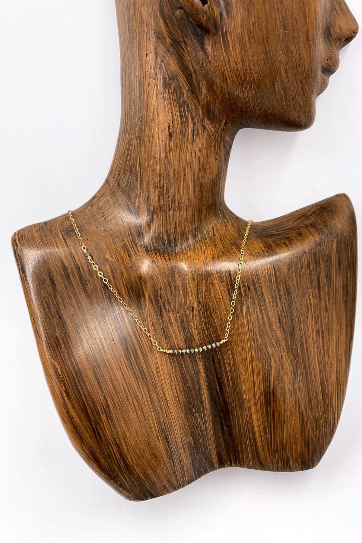 Can't-Go-Without Pyrite Necklace