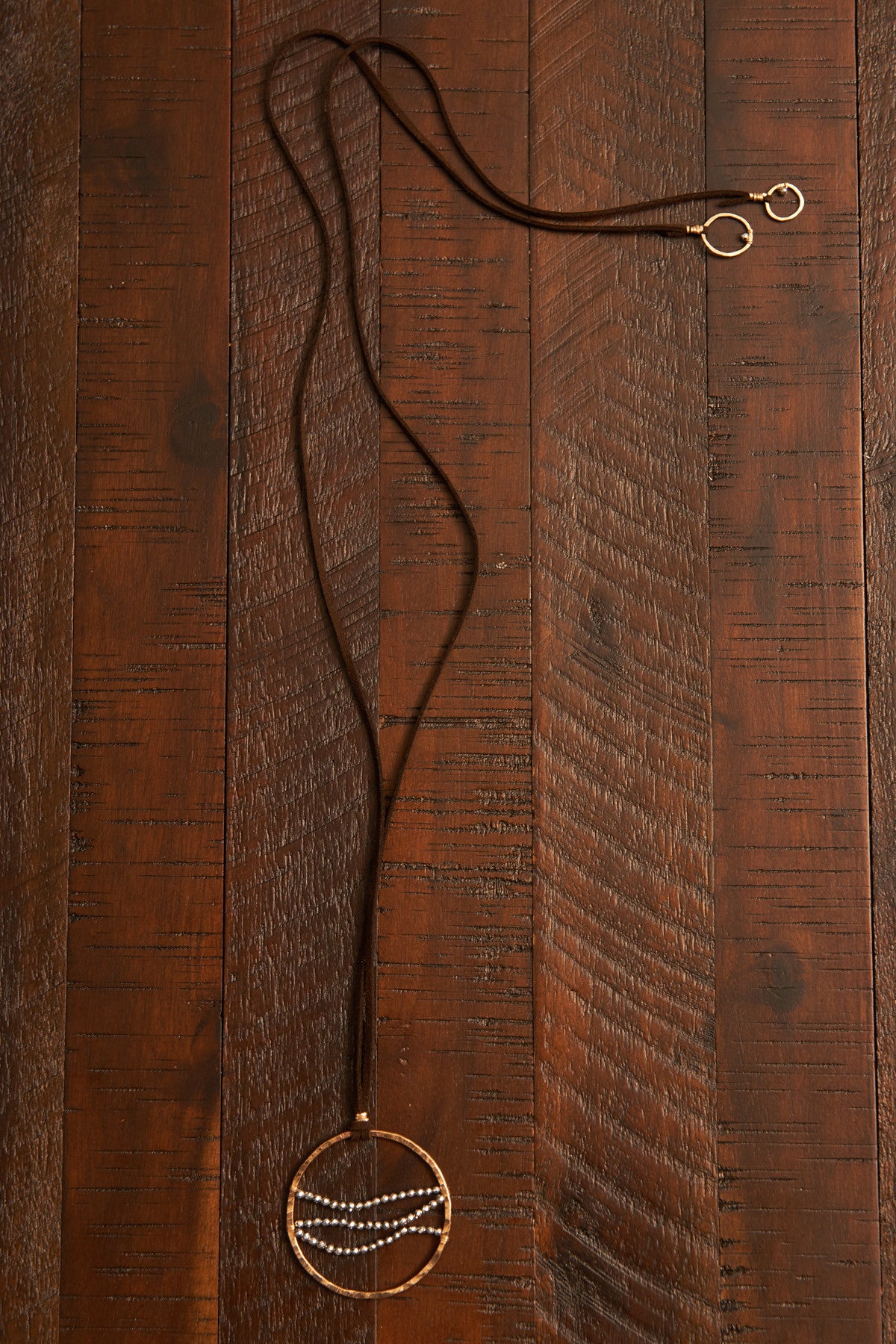 Cascade Medallion Necklace
