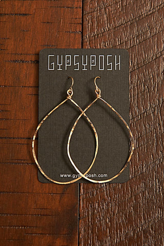 Violet Moon Pendulum Hoops