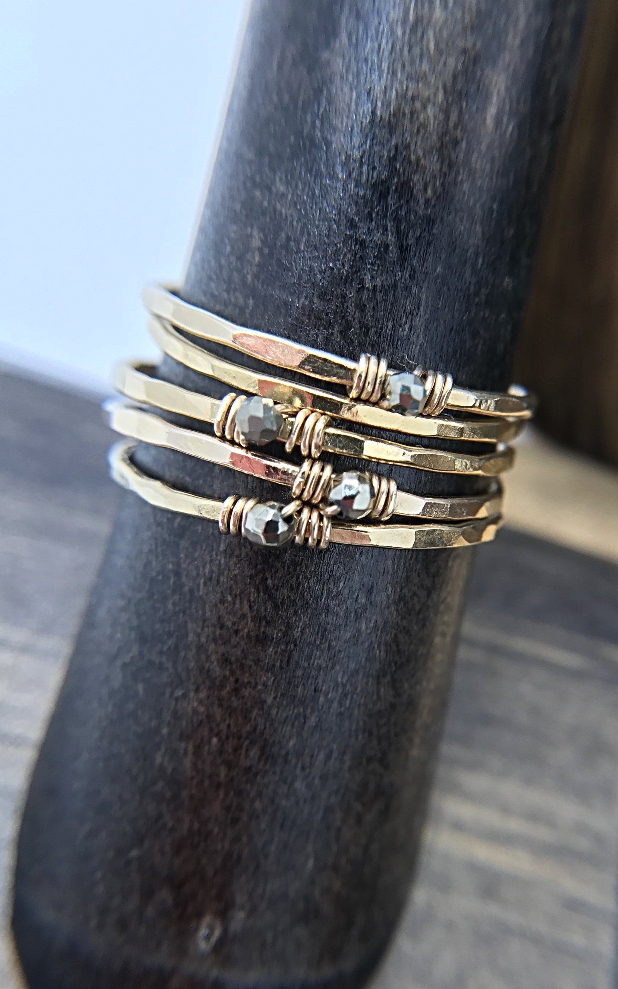 14K Gold Filled Stack Rings