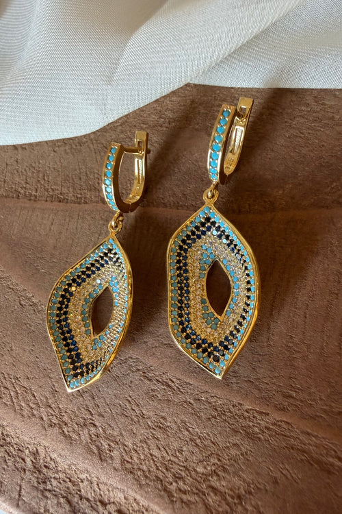 Santorini Tide Earrings (Drops)