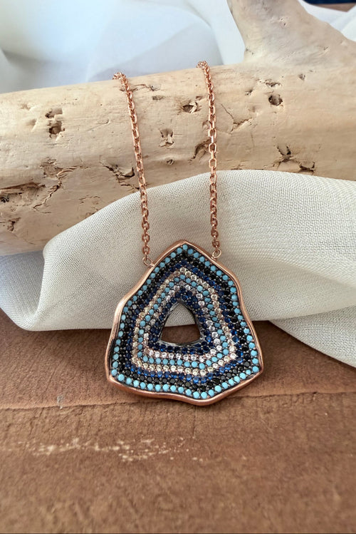 Ode d'Aquarian Pendant Necklace