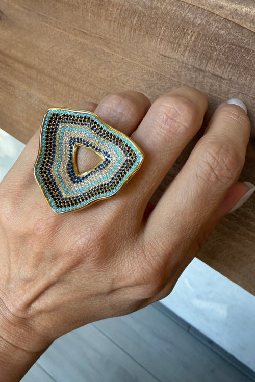 Mille Luci Delta Ring