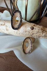 Chroma Caviar Ring (Sunray Motif)