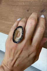 Chroma Caviar Ring (Midnight Motif)