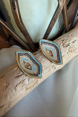 Santorini Tide Earrings (Studs)