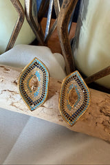 Santorini Tide Earrings (Studs)