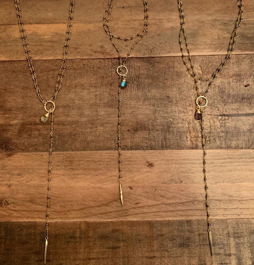Charmed Micro Pyrite Rosary Strand