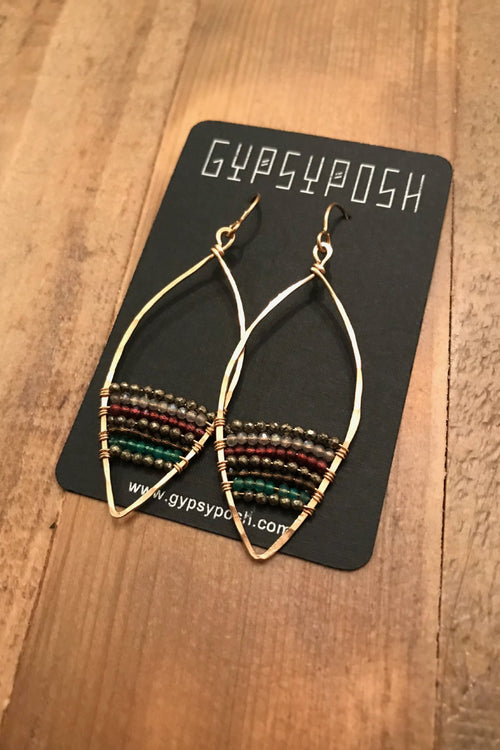 Nigerian Leaf Hoops